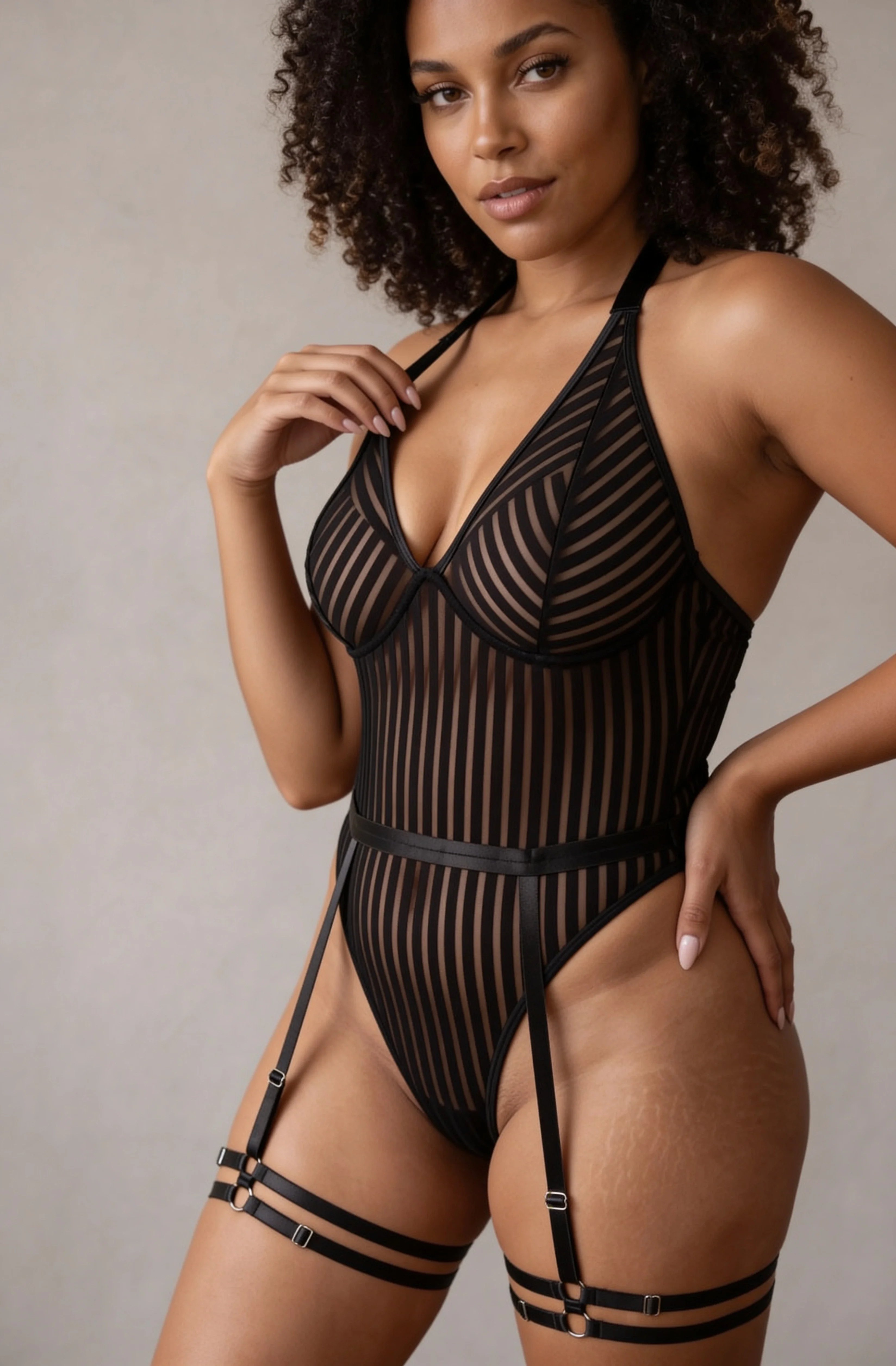 Bodysuit with thigh loops - DOLCE - Image 5