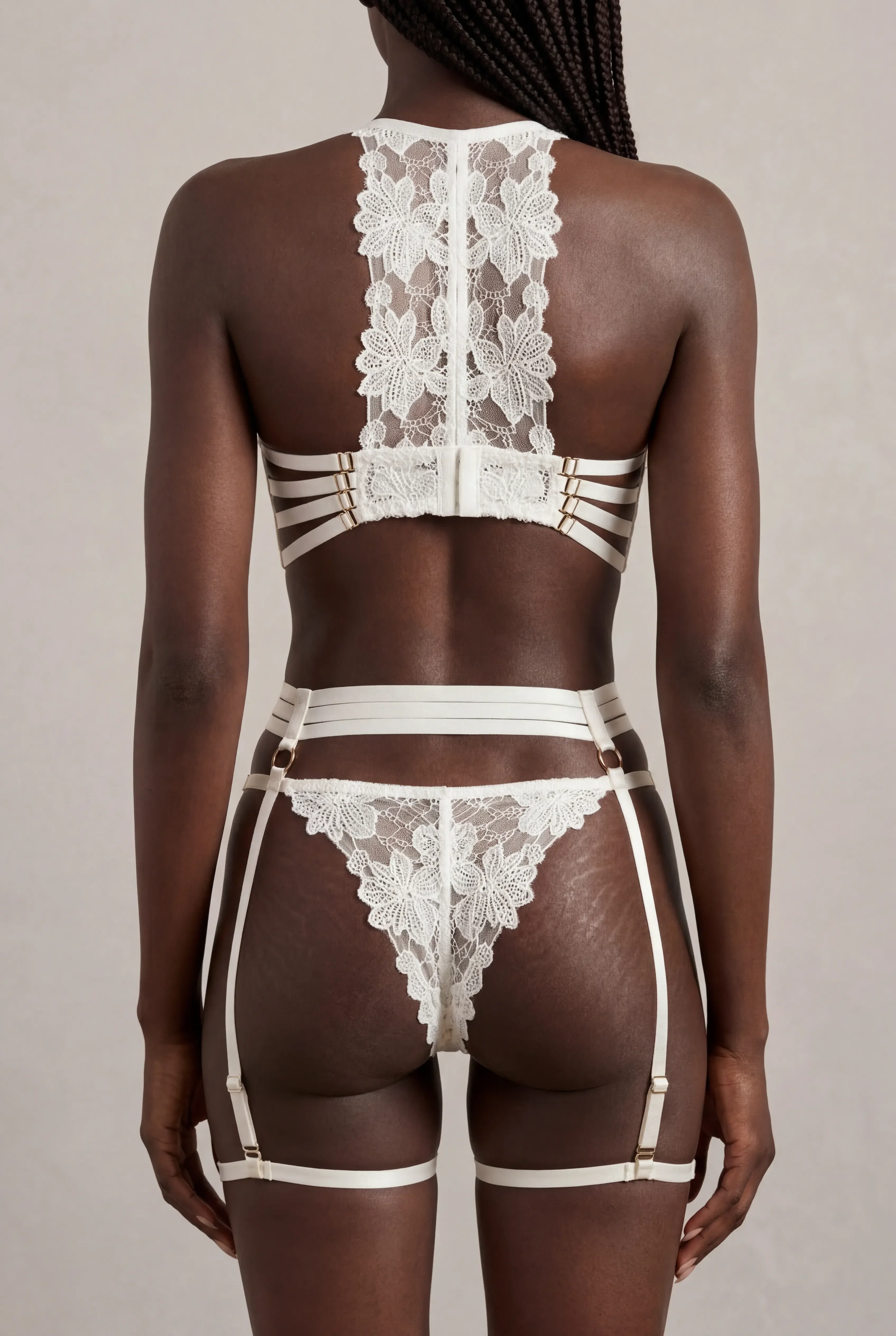 Set of four pieces - JOLYE White